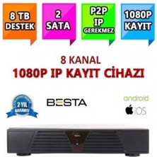 Twin Store NVR-5108 Nvr Ip 8 Kanal Kamera Kayıt - Eseecloud