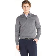 Ted Baker Gri Erkek Standart Polo T-Shirt TBMRKW1042