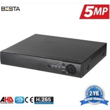 Epilons 16 Kanal Ahd 5mp H265 2 Harddiskli Dvr Kayıt Xmeye KD-817HD