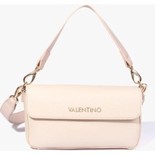 Valentino Ekru Kadın Omuz Çantası VBS5A804