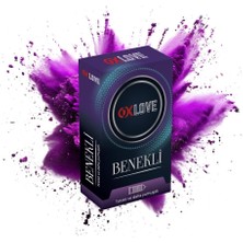 Epilons Oxlove Benekli 10’lu Prezervatif 1 Paket Ekstra Yumuşak Dokulu