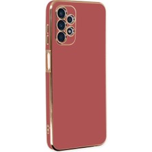 AyrStore Samsung Galaxy A13 4g Kılıf Volet Silikon - Kırmızı