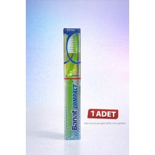 Epilons Banat Compact Kutulu Fırçası 1 Adet Orta Sert Koruyucu Kapaklı