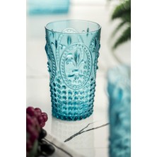 İntora Akrilik Aquamarin Tekli Uzun Bardak & Su Meşrubat Bardağı 750 ml ( Büyük Boy & Cam Değildir )