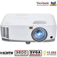 Rory Viewsonic PA700X Dlp XGA(1024X768) 4500AL 2xhdmı 1xvga 12.500:1 Hoparlör Projeksiyon