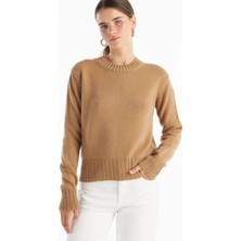 Ted Baker Lila Kadın Bisiklet Yaka Standart Kazak TBWRKW1068