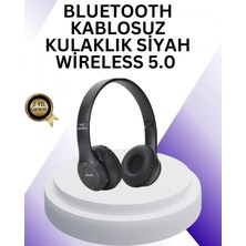 Marsilyan Bluetooth 5.0 Kablosuz Kulak Üstü Kulaklık | Stereo Ses ve Katlanabilir Tasarım