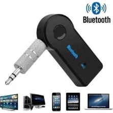 Marsilyan Yeni Nesil Bluetooth Aux Araç Kiti Siyah Tv Tablet Telefon Araç Araba
