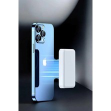 Marsilyan 5000 Mah Ios Uyumlu Magsafe Kablosuz Şarj Hızlı Şarj Desteği