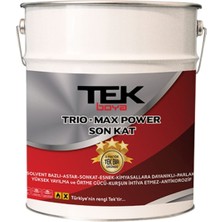 Tek Trıo-Max Power Antikorozif Üç Özellikli Astarlı Antipaslı Yağlı Boya 2,5 lt Siyah