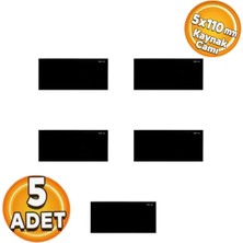 Gfb Kaynak Maske Camı Dar Tip DIN777 - 50 x 110 - Th 9 - Dar (5 Adet)