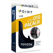 LTG Nova Toyota Paçalık Tozluk Çamurluk Universal Siyah 2'li