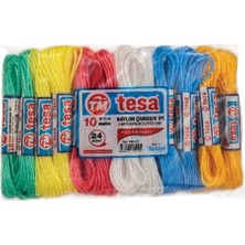 LTG Nova Temsan 10 Metre Naylon Çamaşır Ipi 24'lü