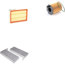 Sardes Filtre Seti Peugeot 308 Iı 1.6 Hdı Dizel 115 Beygir 2015+ 3lü Hava + Yağ F. + Polen