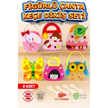 Self Power Keçe Dikiş Seti Yeni Başlayanlar Için Dikiş Öğrenmek Için Mükemmel El Sanatları Malzemeleri Ip ve Iğne Pakete Dahildir