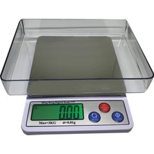 Derin Stok Diamond Dijital Göstergeli Profesyonel Hassas Terazi MH-777 (3 Kg-0.01)