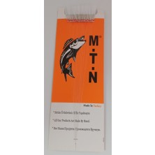 Metin Balıkçılık Mtn 50 Iğneli Istavrit Kösteği 12 No Iğne  -0,10 mm -0,12 mm Köstek