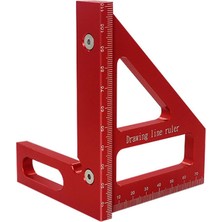 Benan Tools Bnn 6169 Çok Fonksiyonlu 3D Alüminyum Üçgen Marangoz Gönyesi