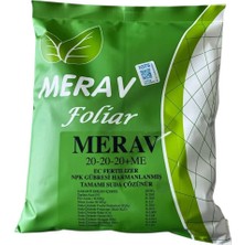 Icl Merav Foliar 20-20-20 + Me Dengeli Npk Yaprak Gübresi 1 Kg- Tüm Bitkiler Için Genel Gelişim, Boylandırma ve Canlandırıcı