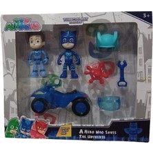 Farbu Oyuncak Pjmasks 7'li Figürler ve Aksesuarlar Oyun Seti