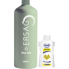 Ersağ 1000 ml Duş Jeli Alkol İçermeyen Ferahlatıcı Etki İle Tüm Cilt Tiplerine Uygun