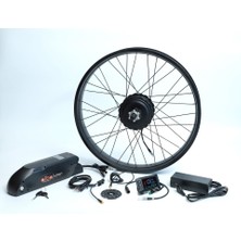 Alba 500 Rh Arka Motor Elektrikli Bisiklet Dönüşüm Kiti (48V13AH - 624 Wh Batarya)
