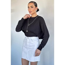 Gülseli Kadın Kolye Aksesuarlı Likralı Atlet Bluz Ikili Takım P-00020651