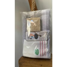 İlkyaz Fashion Gelin Damat Hamam Banyo 4'lü Set