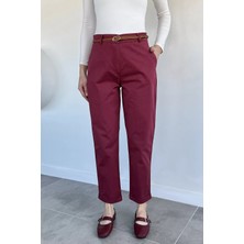 Gülseli Perry Kemerli Kadın Pantolon P-00020709