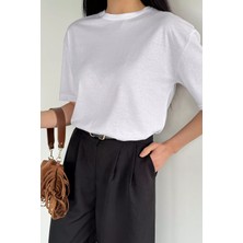 Gülseli Oversize Basıc Tişört P-00020671