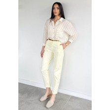 Gülseli Perry Kemerli Kadın Pantolon P-00020709