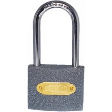 Nexgen Eko Gri Döküm Uzun Kancalı Asma Kilit 32MM