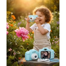 Zenvia Mavi Kompakt Mini Kamera Hd Video ve Fotoğraf Çekim Özellikli Şarjlı Model ZNV-HBY3245