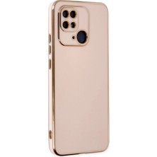 AyrStore Xiaomi Redmi 10C Kılıf Volet Silikon - Pembe