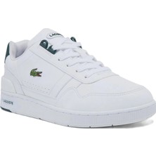 Lacoste T-Clip 1 Suj Unisex Sneaker Günlük Spor Ayakkabı Beyaz