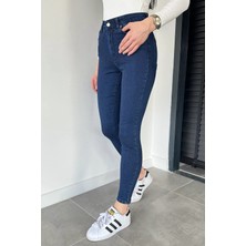 Gülseli Kadın Yüksek Bel Jean Kot Pantolon P-00020427