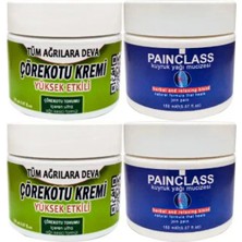 Nacario Süper Çörek Otu Kremi Orta Boy 2x 100 ml + Painclass 2x 150 ml Kuyruk Yağı Kremi