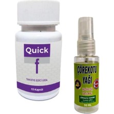 Nacario Quick F15 Dstklyci Ürün 15'li x 1 Adet Çörek Yağı ile