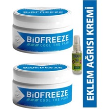 Nacario Süper Biofreeze 150 ml Masaj Kremi x 2 Adet + Çörek Otu Yağı 30 ml Hediye