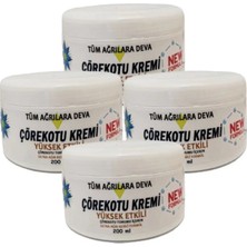 Nacario Corex Çörek Otu Kremi White Box 4 Tane x 200 ml