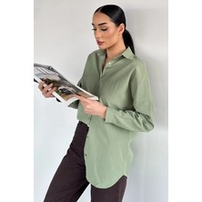 Gülseli Kadın Klasik Gömlek P-00020574