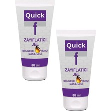 Nacario Quick Gel Masaj Jeli 50 ml x 2 Adet