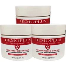 Nacario Hemoplus Kremi Büyük Boy 3ADET 150 ml