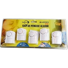 Nacario LR-4222C5 Kapı Pencere Alarmı, 5 Adetli Ev Pencere Alarmı, Ev Hırsız Alarmı