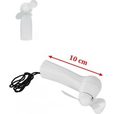 Nacario Pilli El Fanı | Taşınabilir Mini El Vantilatörü | Boyun Askılı Portatif Serinletici Fan | Sessiz, Hafif ve Güçlü Üfleme