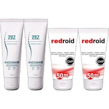 Nacario Kaz Gagası 100 ml Kremi 2 Adet Redroid 50 ml 2 Adet