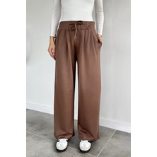 Gülseli Kadın Bel Lastikli Pileli Eşofman Altı P-00020555