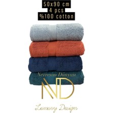 Eco Lounge Nevresim Dünyası 50X100 4'lü Havlu Prime 5