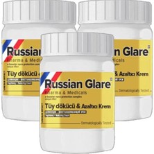 Nacario Russ Glare Tüylere Krem Nano 3 Adet x 50 ml Russ Merhemi