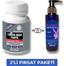 Nacario Libi.do Max Forte Erkeklere Çok Özel 30'lu + Playboy Libi.do Arttrc Krem 125 ml